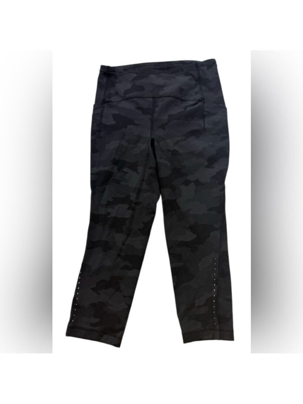 Lululemon Swift Speed HR Crop 21” Sz8 Dark Camo Run Leggings